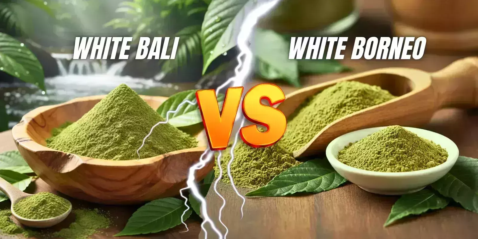White Bali Vs White Borneo Kratom